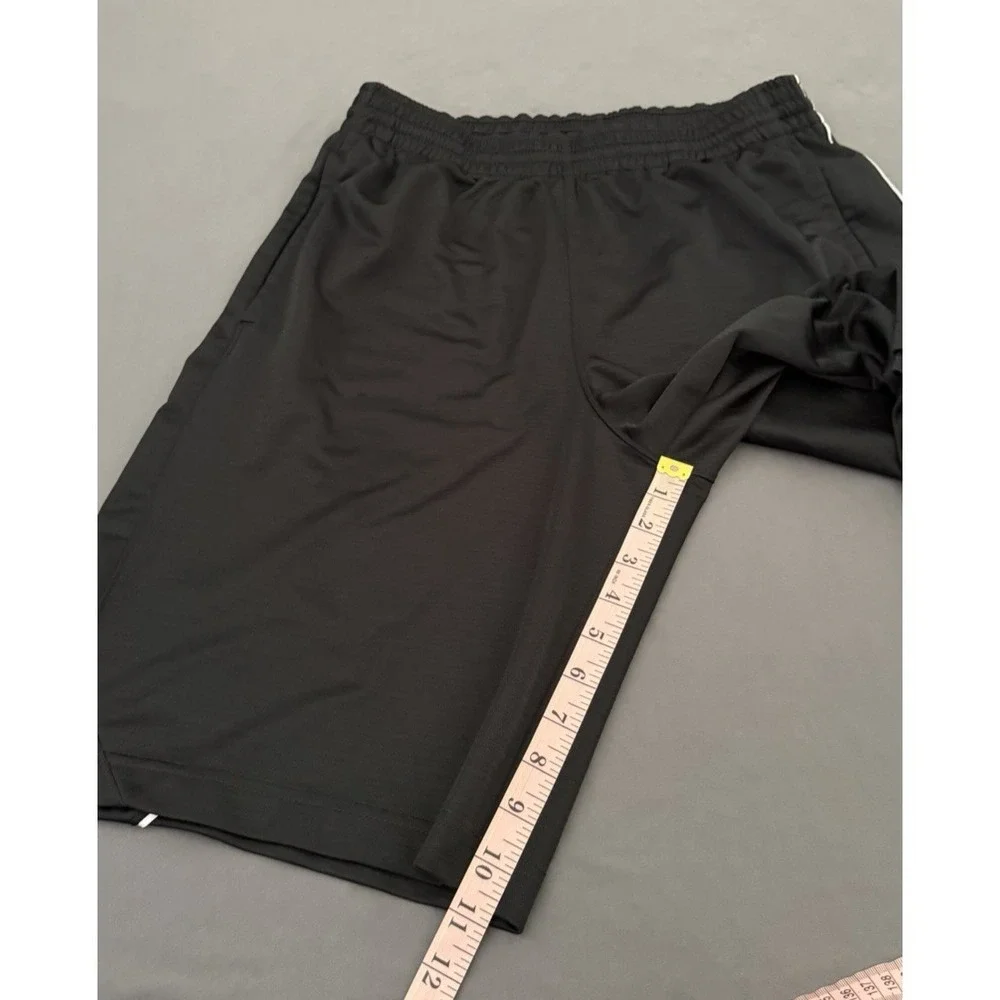 Nike Basketball Shorts Mens Size Small Black White Pockets Elastic Waist 405996